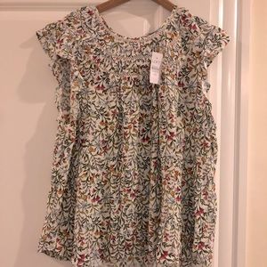 NWT Floral Loft Sleeveless Top